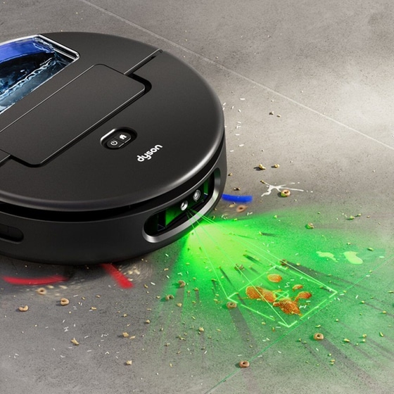DYSON SPOT+SCRUB AI RB05-A για Σκούπισμα και Σφουγγάρισμα Μαύρο Σκούπα Ρομπότ image 3