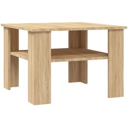 Τραπεζάκι Σαλονιού VidaXL από Μοριοσανίδα 60x60x42cm - Καφέ