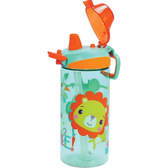 Παγούρι με Καλαμάκι Gim Lion Fisher-Price 450 ml image 1