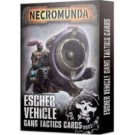 Necromunda - Escher Vehicle Gang Tacitcs Cards (Games Workshop)
