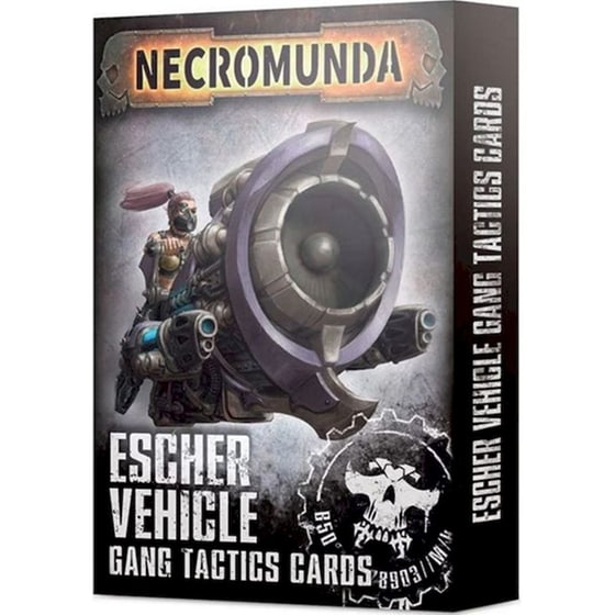 Necromunda - Escher Vehicle Gang Tacitcs Cards (Games Workshop) image 0