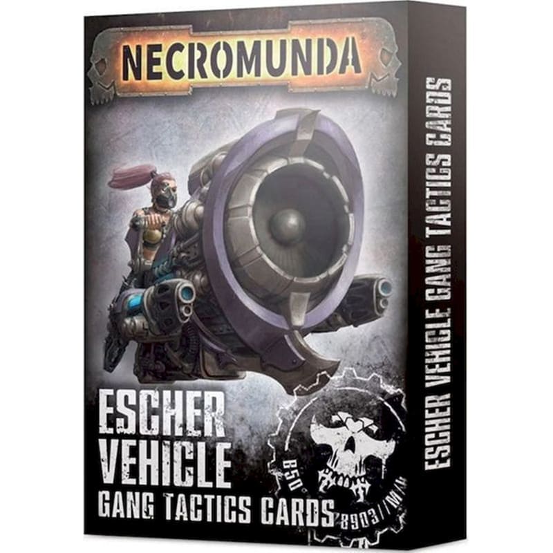 Necromunda – Escher Vehicle Gang Tacitcs Cards (Games Workshop)