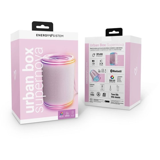 Energy Sistem Urban Box Supernova Φορητό Ηχείο 16W - Pink image 5