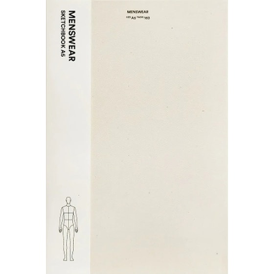 Fashionary Menswear Sketchbook A5 image 0