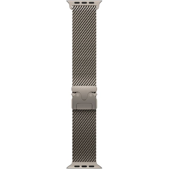 Λουράκι Apple Milanese Loop S για Apple Watch 49mm - Natural Titanium image 0