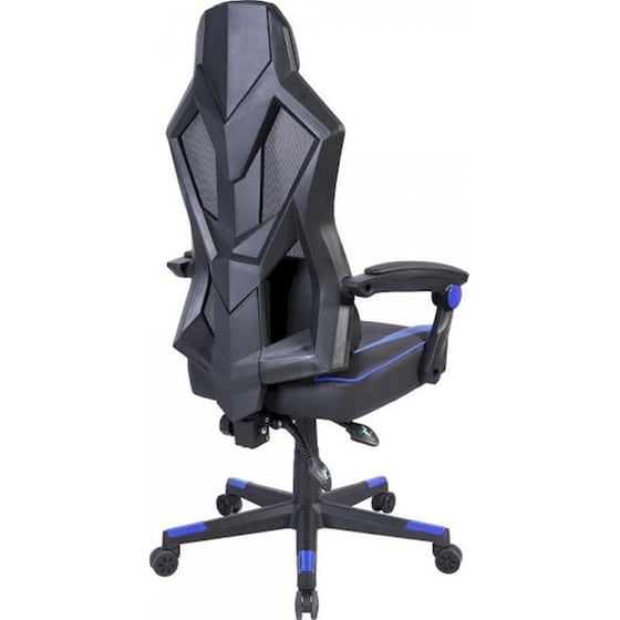 Καρέκλα Γραφείου/ Gaming 24Mall Krafton Pro από Ύφασμα Mesh -Μαύρο/ Μπλε image 3