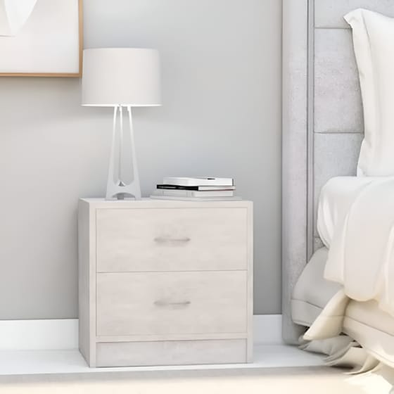 Κομοδίνο Vidaxl Από Μοριοσανίδα 40x30x40 cm - Γκρι Σκυροδέματος image 1