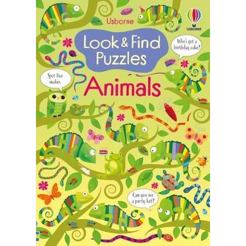 Look and Find Puzzles Animals