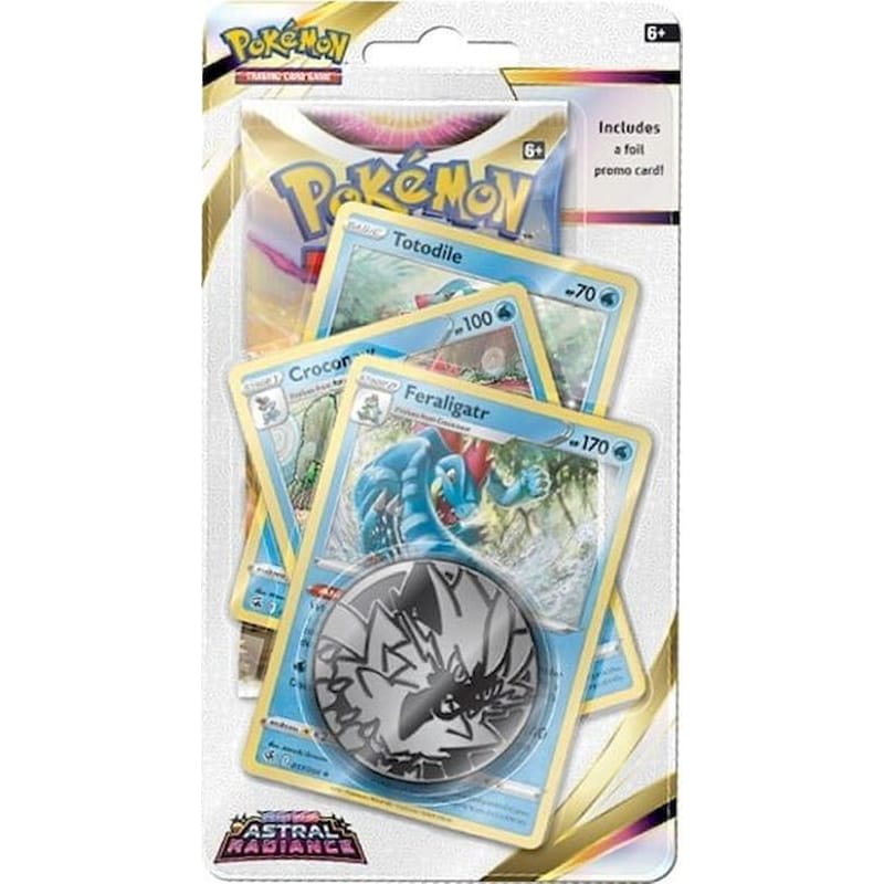 Pokémon TCG: Sword Shield – Astral Radiance Premium Checklane Blister (Feraligatr) (Pokemon USA)