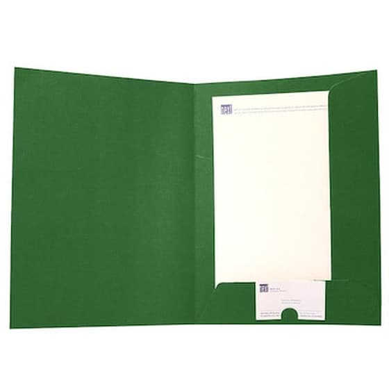 Φάκελος Παρουσίασης Next Classic με Αυτιά Α4 Πράσινο image 0