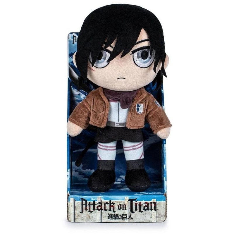 PLAY BY PLAY Λούτρινη Φιγούρα PLAY BY PLAY Attack On Titan Mikasa 27 cm