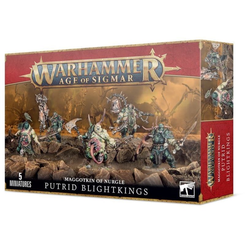 Nurgle Rotbringers Putrid Blightkings Warhammer: Age of Sigmar GAMES WORKSHOP