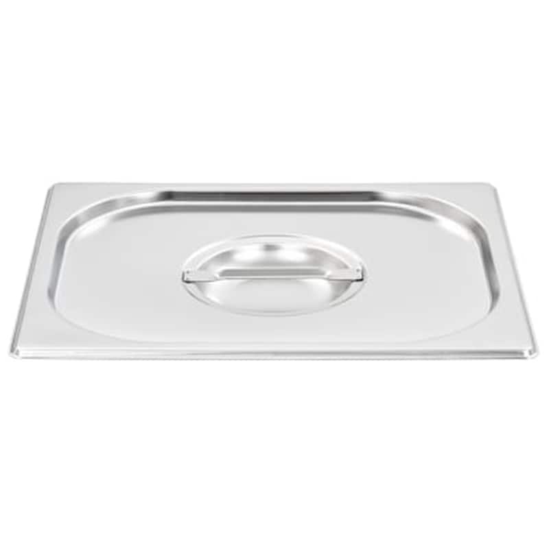 VIDAXL Vidaxl Καπάκια Για Λεκάνες Gn 1/2 2 Τεμ. Από Ανοξείδωτο Ατσάλι