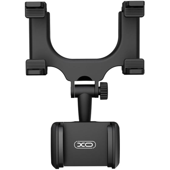 XO Βάση Κινητού Αυτοκινήτου C70 με Ρυθμιζόμενα Άγκιστρα - Μαύρο image 1