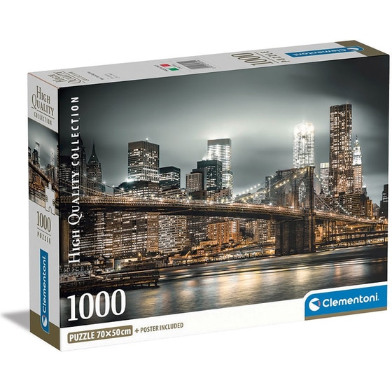 Παζλ Clementoni High Quality Collection New York Skyline (1000 Κομμάτια) image 0