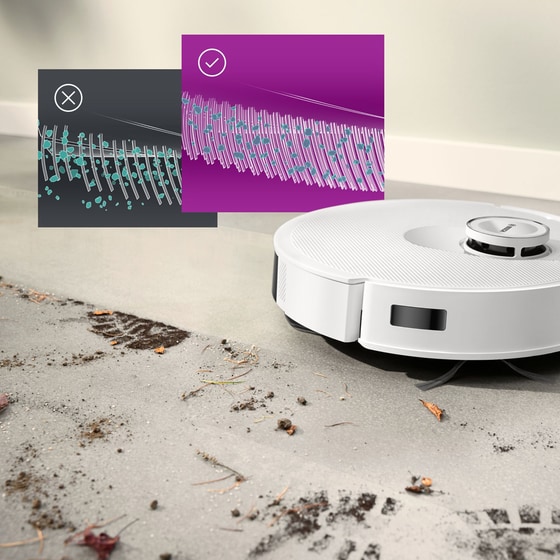 BOSCH SPOTLESS ADVANCED BCRC2W για Σκούπισμα και Σφουγγάρισμα Λευκό Σκούπα Ρομπότ image 6