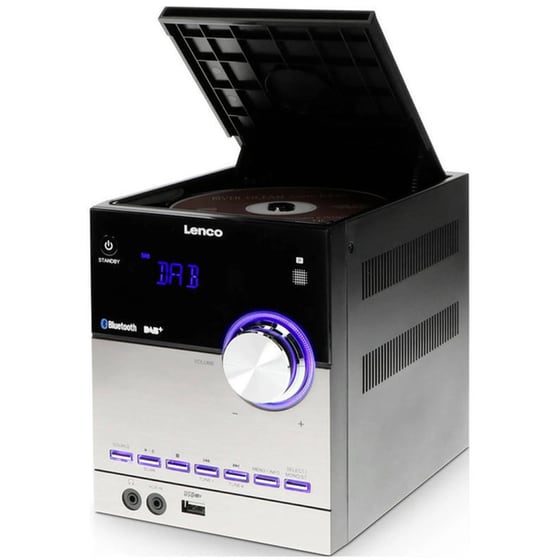 Ηχοσύστημα Lenco MC-150 20W - Μαύρο image 2