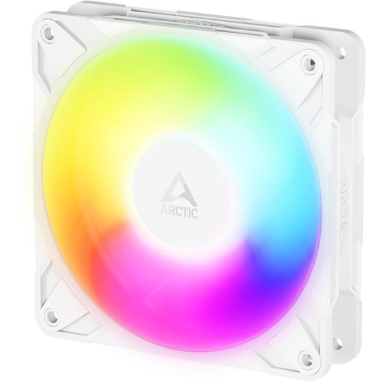 Case Fan Arctic P12 Pro Reverse Blade 120mm με ARGB Φωτισμό και Σύνδεση 4-Pin PWM - Λευκό image 0