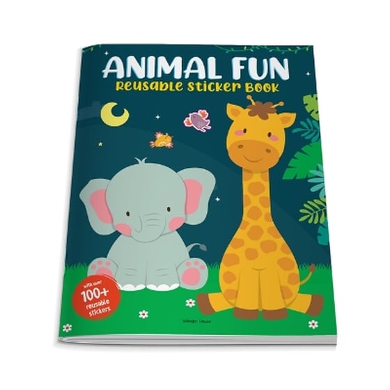 Animal Fun Reusable Sticker Book�for Children image 0