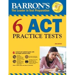 Barron's 6 ACT Practice Tests