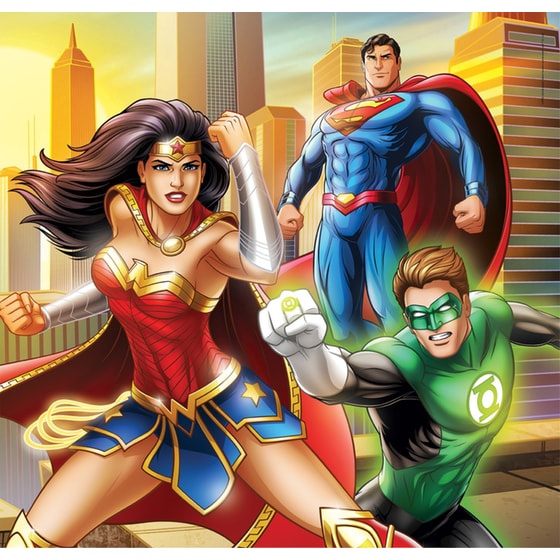 Παιδικό Παζλ Clementoni Super Color DC Comics Justice League (3x48 Κομμάτια) image 4