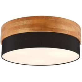Trio Lighting Seasons Πλαφονιέρα Οροφής 50εκ. Καφέ με Ντουί E27