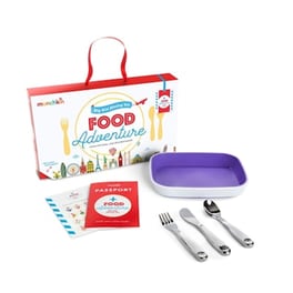 Munchkin Παιδικό Σετ Φαγητού Food Adventure Big Kid Purple - 051876