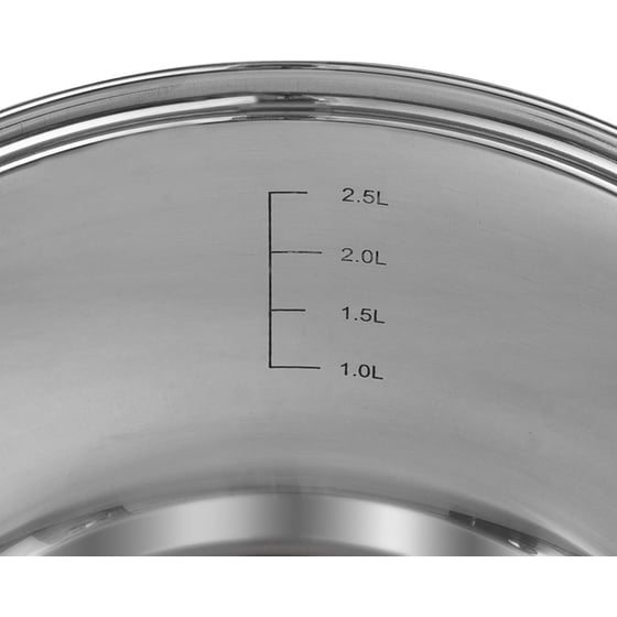 Κατσαρολάκι Ρηχό RESTO Casserole-92003 από Ανοξείδωτο Ατσάλι 20 cm 3.6 L Inox image 11