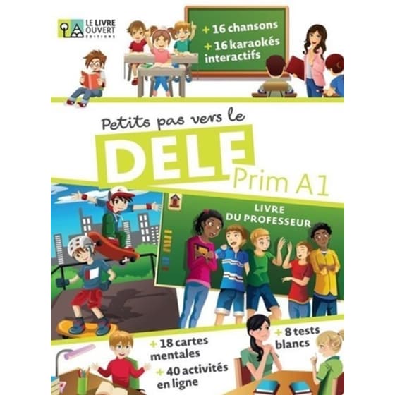 Petits Pas Vers Le DELF Prim A1 Livre Du Professeur image 0