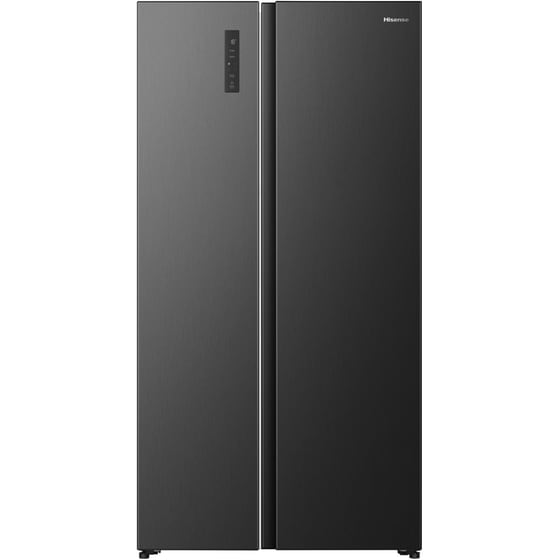 HISENSE RS3P558NEFE Total No Frost 514 Lt Μαύρο Ψυγείο Ντουλάπα image 0