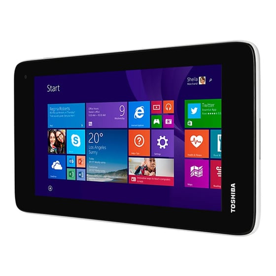 Toshiba Encore Mini WT7-C-100 - Tablet 7" 16GB Λευκό + Microsoft Office 365 image 0