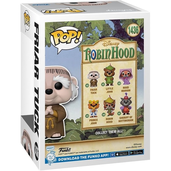 Funko Pop! Disney Robin Hood - Friar Tuck #1436 image 2