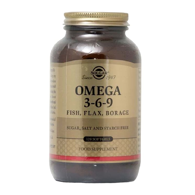 Λιπαρά Οξέα Solgar Omega 3-6-9 - 120 κάψουλες