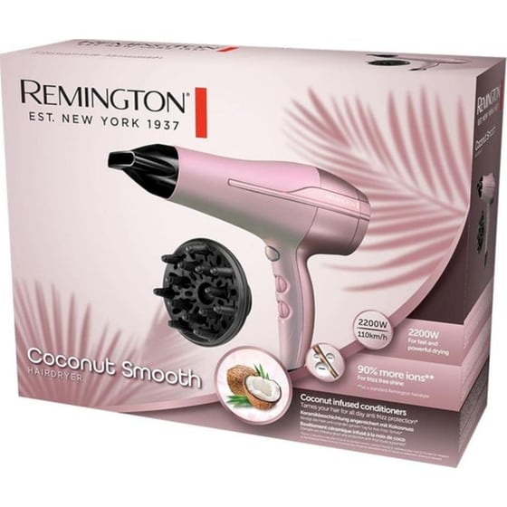Σεσουάρ Μαλλιών Remington D5901 Coconut Smooth Ροζ image 1