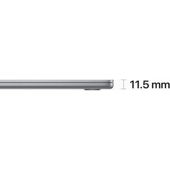 Apple MacBook Air with M2 Chip 15.3" QHD (Apple M2/8 Cores/8GB/512GB SSD/Mac OS) Space Gray image 2