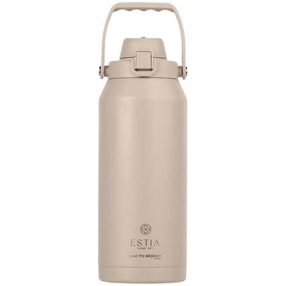 Μπουκάλι Θερμός Estia Lift Bottle Save The Aegean Dune με Λαβή 1800 ml image 0