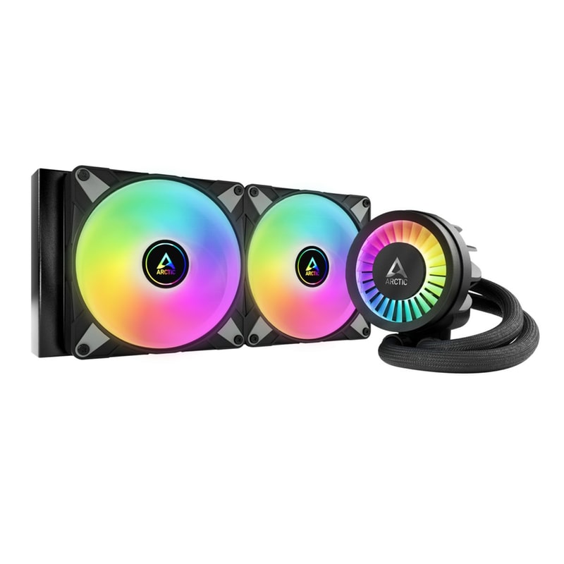 ARCTIC Arctic Liquid Freezer Iii 280mm A-rgb Black Aio Cpu Water Cooler 2x P14 Pwm Pst A-rgb Fan