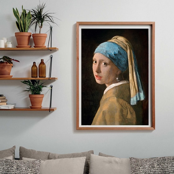 Παζλ Clementoni Museum Collection Vermeer: Κορίτσι με Μαργαριταρένιο Σκουλαρίκι - Compact Box (1000 Κομμάτια) image 3
