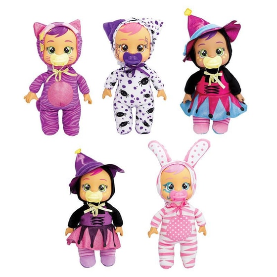 Κούκλα Cry Babies Κλαψουλίνια Tiny Cuddles Halloween (Διάφορα Σχέδια) image 1