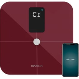 Ψηφιακή Ζυγαριά Σώματος CECOTEC CEC-04261 Με Λιπομέτρηση Μπορντό