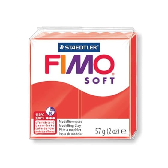 Πηλός Staedtler 58gr Indian Red Fimo image 0