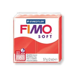 Πολυμερικός Πηλός&nbsp;Staedtler&nbsp;Fimo Soft No24 Indian&nbsp;Red 58gr