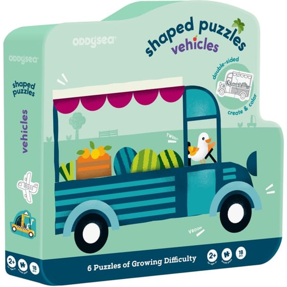 Παιδικό Παζλ Oddy At Sea Οχήματα (2/3/4 Κομμάτια) image 0