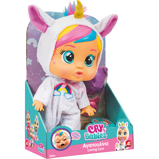 Cry Babies Κλαψουλίνια Αγαπουλίνια Loving Care Fantasy - Διαδραστική Κούκλα Κλαίει Με Αληθινά Δάκρυα image 24