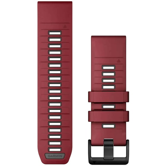 Λουράκι Garmin QuickFit 26 Silicone Band για Garmin QuickFit 26mm - Marsala with Graphite image 0