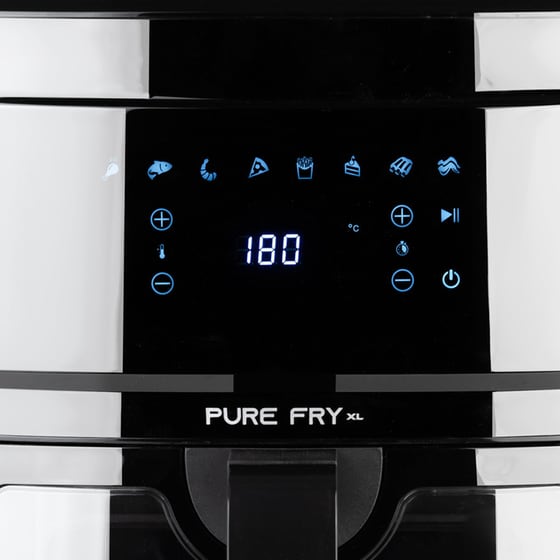 ESTIA 06-20620 με Αποσπώμενο Κάδο 1700 W 9.1 L Μαύρο Φριτέζα Αέρος image 3