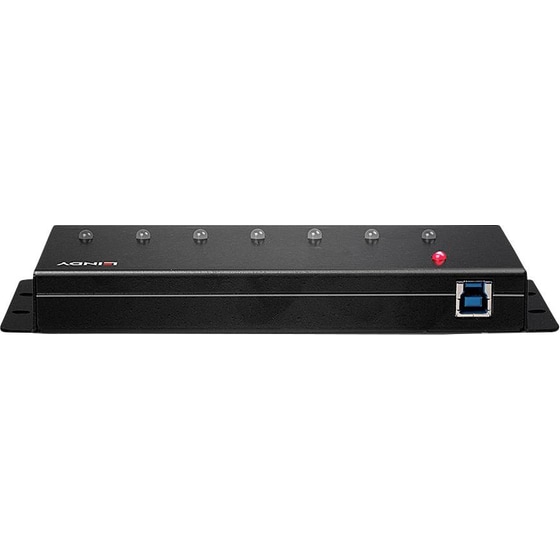Lindy 43128 USB Hub 7-Port USB 3.0 συμβατό με USB-A image 2