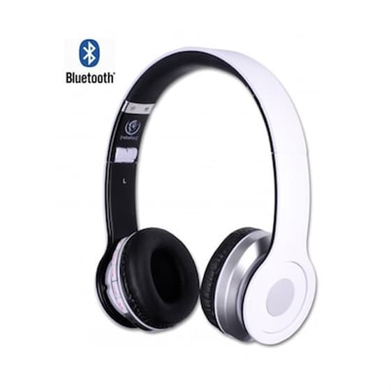 Ακουστικό Κεφαλής Bluetooth Rebeltec Crystal - Λευκό - Headset image 0