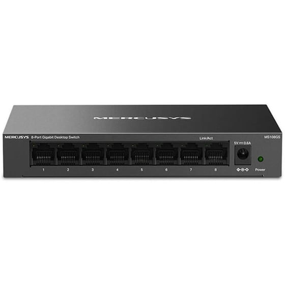 Mercusys MS108GS Network Switch Unmanaged Gigabit Ethernet (1000 Mbps) image 0