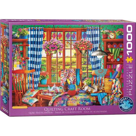 Παζλ Eurographics Quilting Craft Room (1000 Κομμάτια) image 0